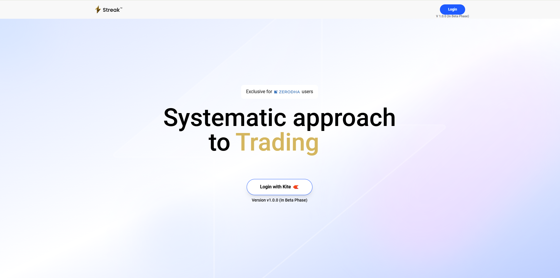 Zerodha streak, one of the best algotest alternatives in 2026